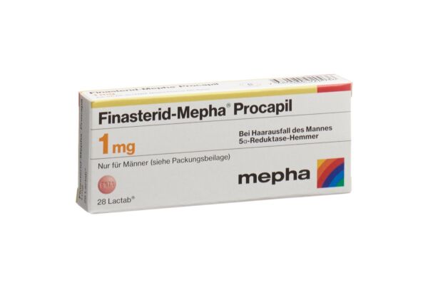 Finasterid-Mepha Procapil Filmtabl 1 mg 28 Stk