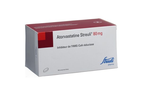 Atorvastatin Streuli Filmtabl 80 mg 100 Stk
