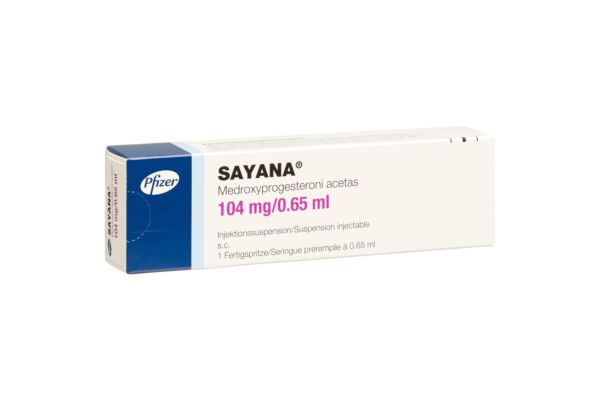 Sayana Inj Susp 104 mg/0.65ml Einwegspr