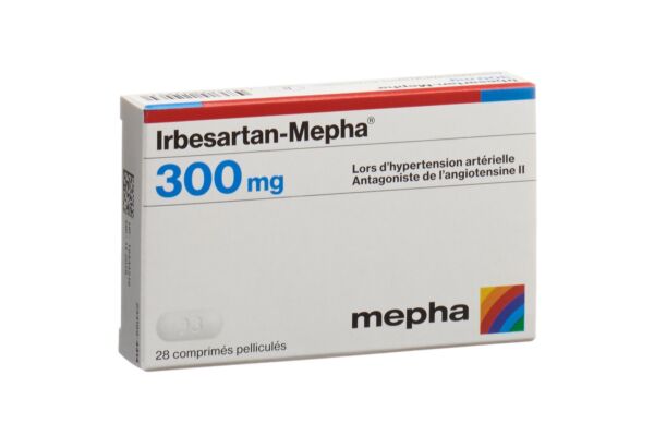 Irbesartan-Mepha cpr pell 300 mg 28 pce
