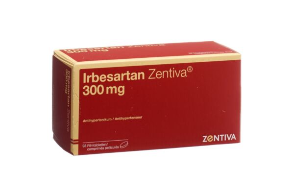 Irbesartan Zentiva Filmtabl 300 mg 98 Stk