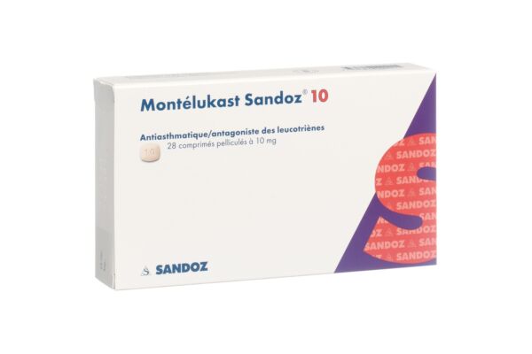 Montelukast Sandoz Filmtabl 10 mg 28 Stk