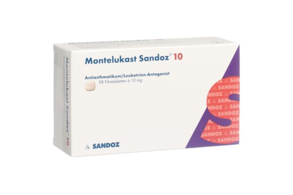 Montelukast Sandoz Filmtabl 10 mg 98 Stk