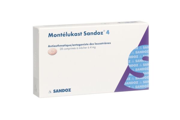 Montelukast Sandoz Kautabl 4 mg 28 Stk