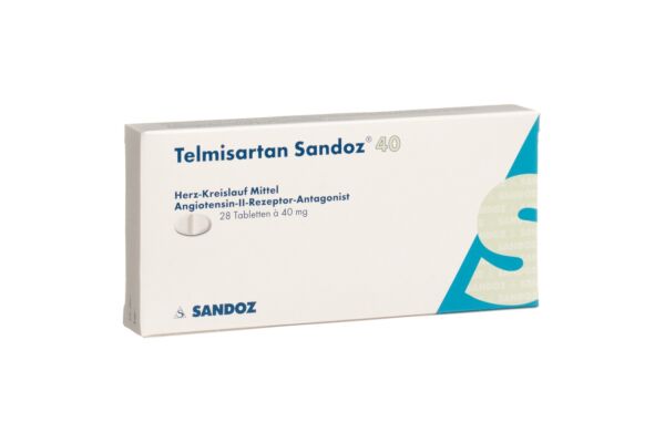 Telmisartan Sandoz Tabl 40 mg 28 Stk