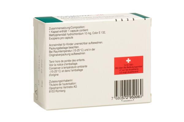Equasym XR Ret Kaps 10 mg 30 Stk
