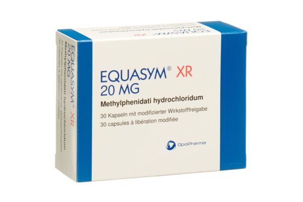 Equasym XR caps ret 20 mg 30 pce