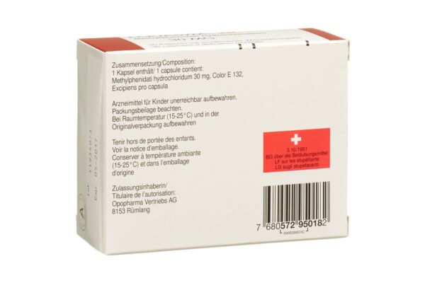 Equasym XR Ret Kaps 30 mg 30 Stk