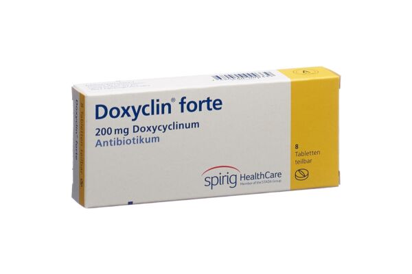 Doxyclin forte Tabl 200 mg 8 Stk