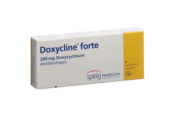 Doxycline forte cpr 200 mg 8 pce