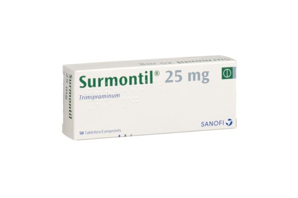 Surmontil cpr 25 mg 50 pce