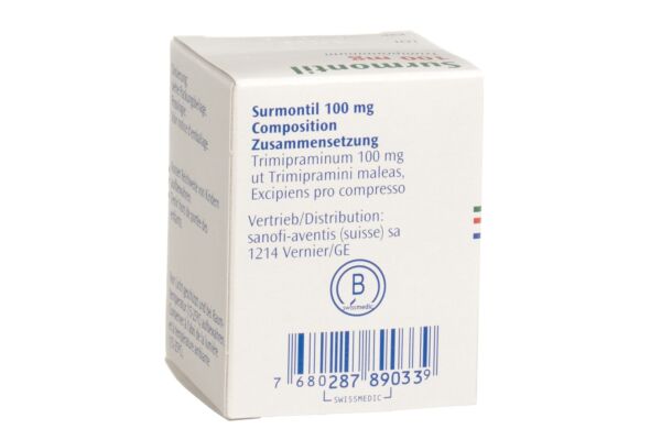 Surmontil Tabl 100 mg Ds 20 Stk