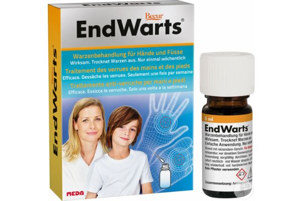 EndWarts Lösung zur Entfernung von Warzen 5 ml