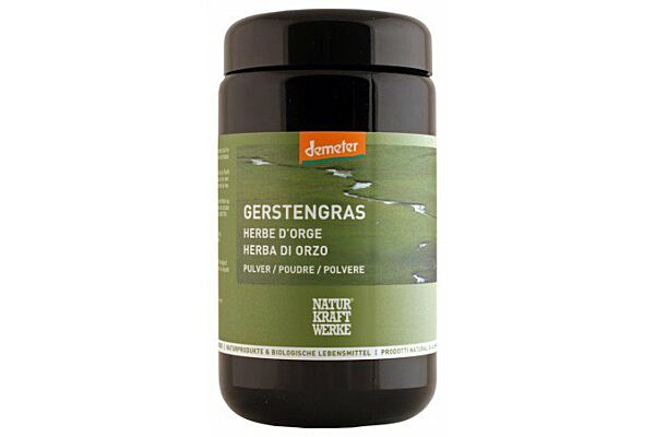 NaturKraftWerke Gerstengras Pulver Demeter 130 g
