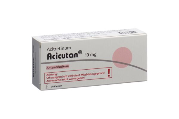 Acicutan caps 10 mg 30 pce