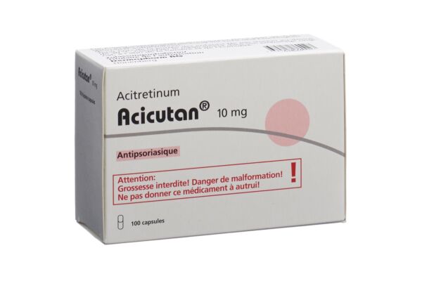 Acicutan Kaps 10 mg 100 Stk
