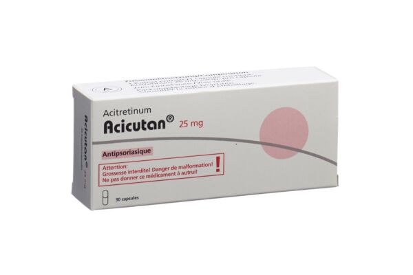 Acicutan caps 25 mg 30 pce