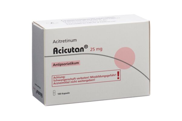 Acicutan caps 25 mg 100 pce