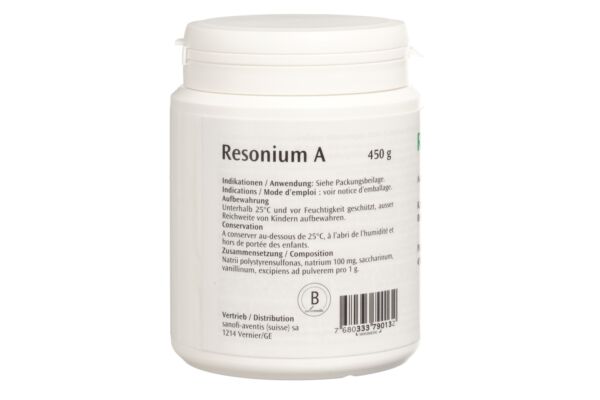 Resonium A pdr bte 450 g