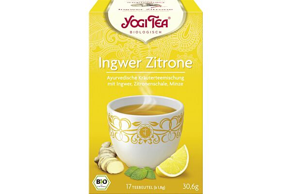 Yogi Tea Gingembre Citron Thé 17 sach 1.8 g