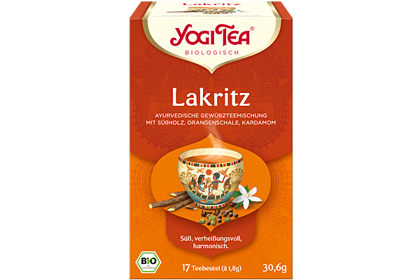 Yogi Tea Lakritz Egyptian Spice 17 Btl 1.8 g