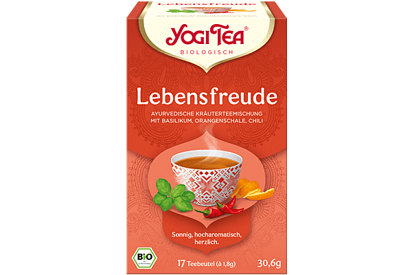Yogi Tea Lebensfreude Tee 17 Btl 1.8 g