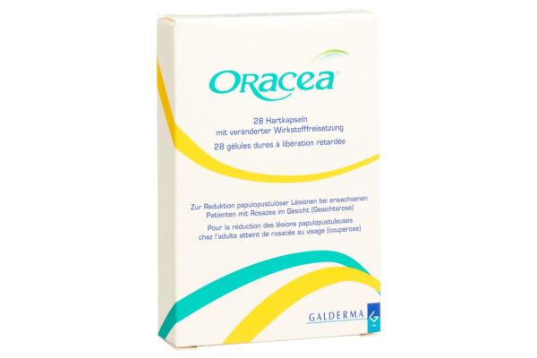 Oracea caps ret 40 mg 28 pce
