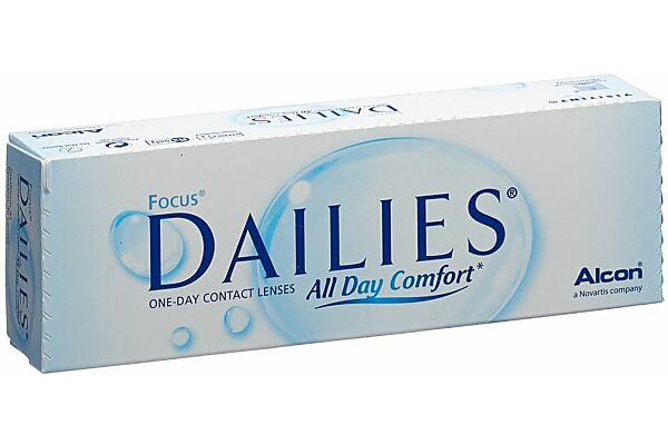 Focus Dailies all day comfort jour -2.25dpt 30 pce