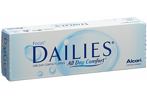 Focus Dailies all day comfort jour -4.50dpt 30 pce
