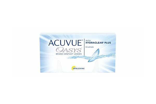 Acuvue Oasys Woche -1.25dpt Krümmung (BC) 8.40 6 Stk