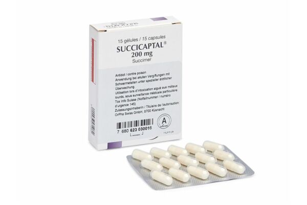 Succicaptal Kaps 200 mg 15 Stk