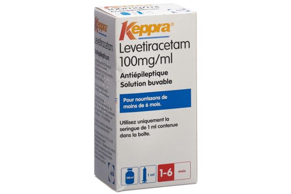 Keppra Lös 100 mg/ml Dosierpipette 1 ml Fl 150 ml