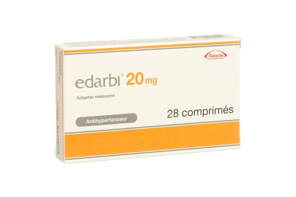 Edarbi cpr 20 mg 28 pce