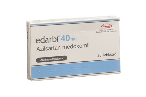 Edarbi cpr 40 mg 28 pce