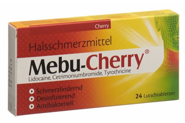 Mebu-cherry Lutschtabl 24 Stk