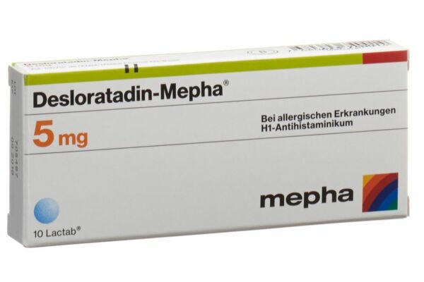 Desloratadin-Mepha Lactab 5 mg 10 Stk
