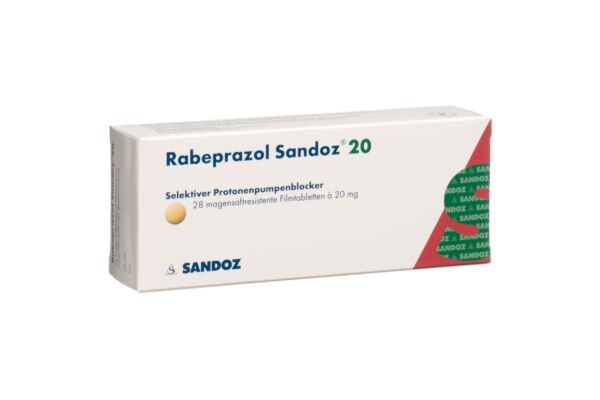 Rabéprazole Sandoz cpr 20 mg 28 pce