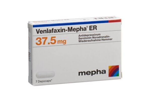 Venlafaxin-Mepha ER depocaps 37.5 mg 7 pce