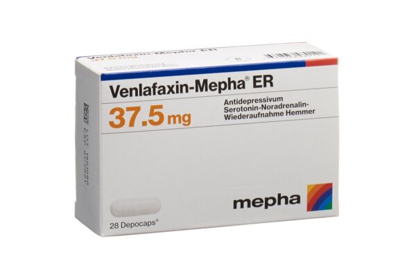 Venlafaxin-Mepha ER depocaps 37.5 mg 28 pce