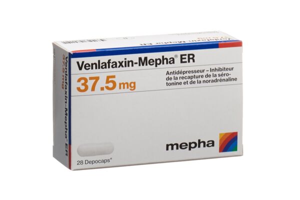 Venlafaxin-Mepha ER depocaps 37.5 mg 28 pce