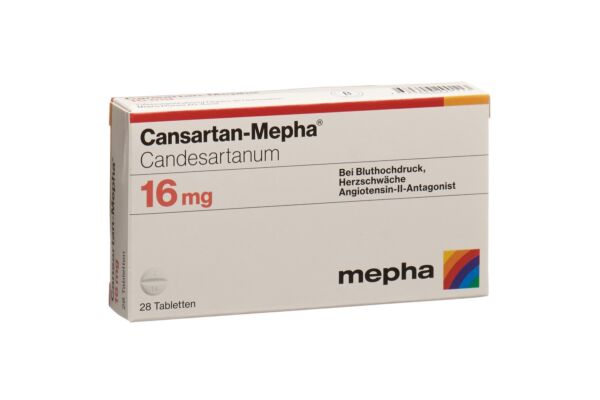 Cansartan-Mepha cpr 16 mg 28 pce