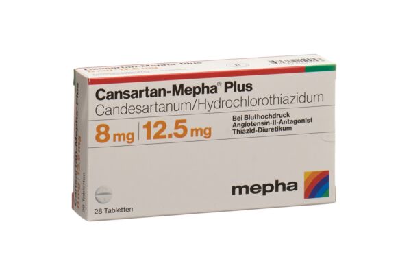 Cansartan-Mepha plus cpr 8/12.5 28 pce