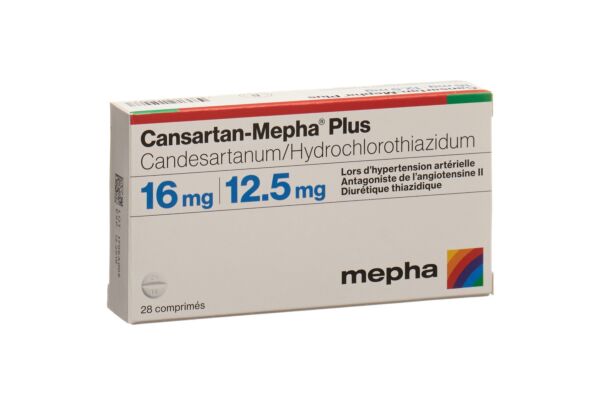 Cansartan-Mepha plus cpr 16/12.5 28 pce