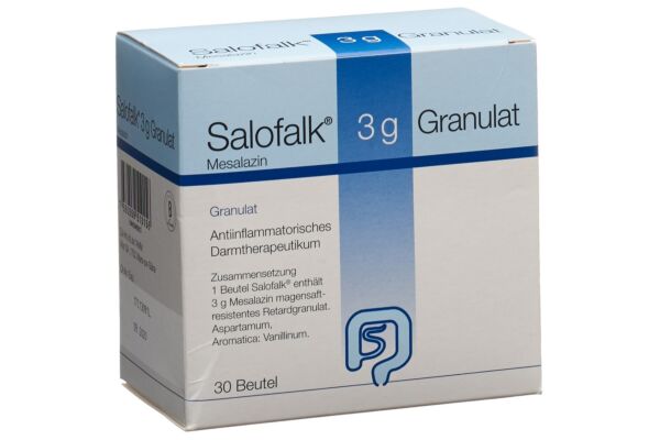 Salofalk gran 3 g sach 30 pce