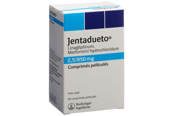 Jentadueto Filmtabl 2.5 mg/850 mg 60 Stk