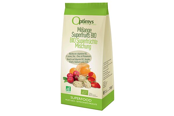 Optimys mélange de super fruits bio 200 g