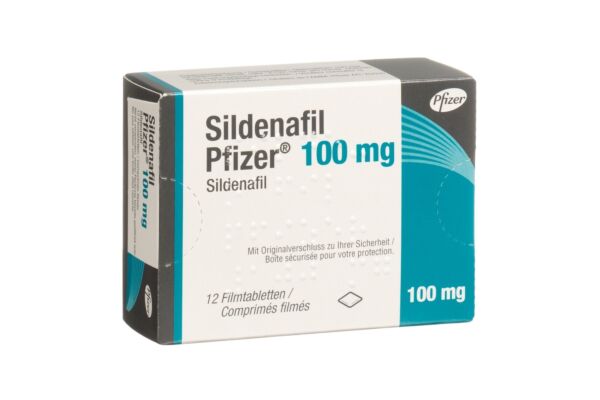 Sildenafil Pfizer Filmtabl 100 mg 12 Stk
