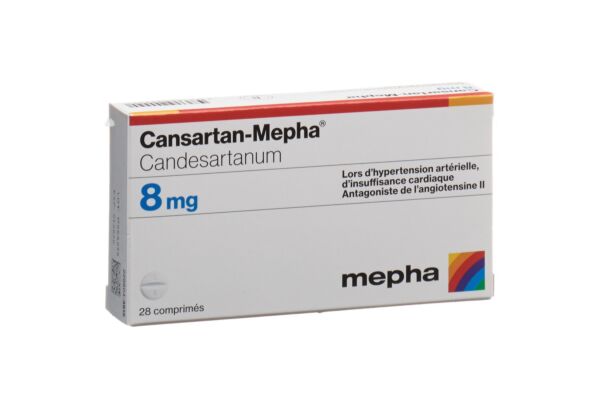 Cansartan-Mepha Tabl 8 mg 28 Stk