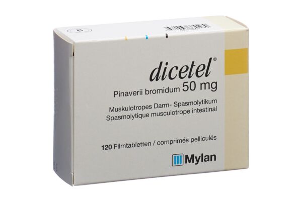 Dicetel Filmtabl 50 mg 120 Stk