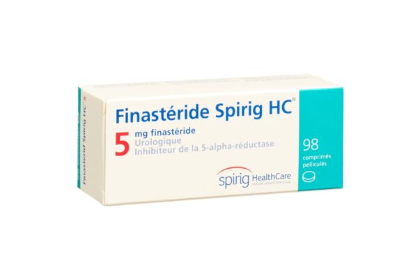 Finastéride Spirig HC cpr pell 5 mg 98 pce